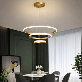 Lustre Aurora de LED com 3 Cores – Bivolt