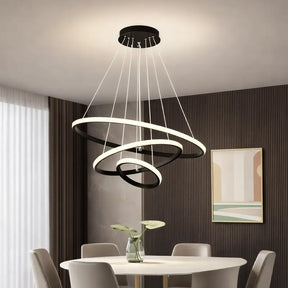 Lustre Aurora de LED com 3 Cores – Bivolt