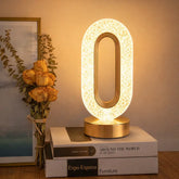Luminária LED de Mesa Brilho de Cristal
