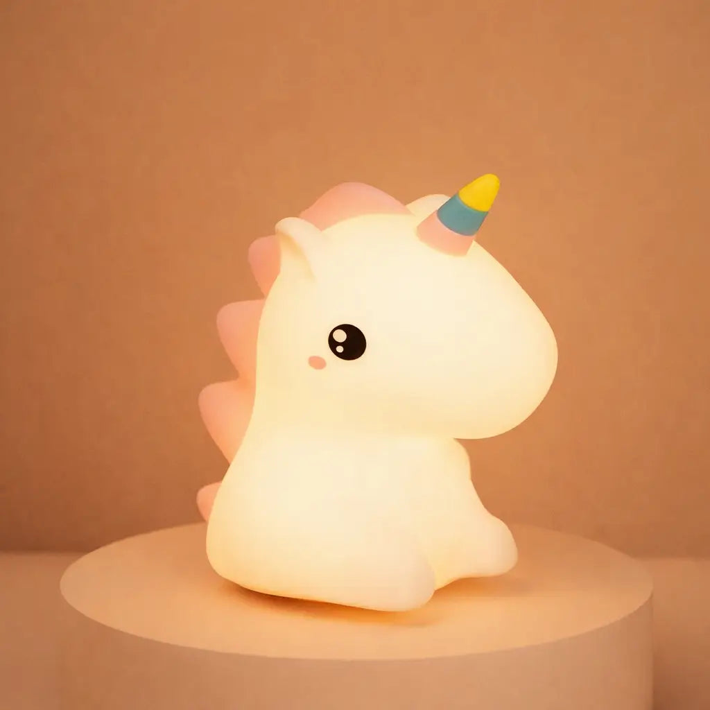 Luz Noturna Infantil Meu Unicórnio – 6 Cores