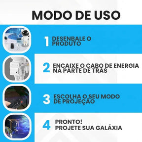 Projetor de luz/ Astronauta YHY-30