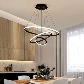 Lustre Aurora de LED com 3 Cores – Bivolt